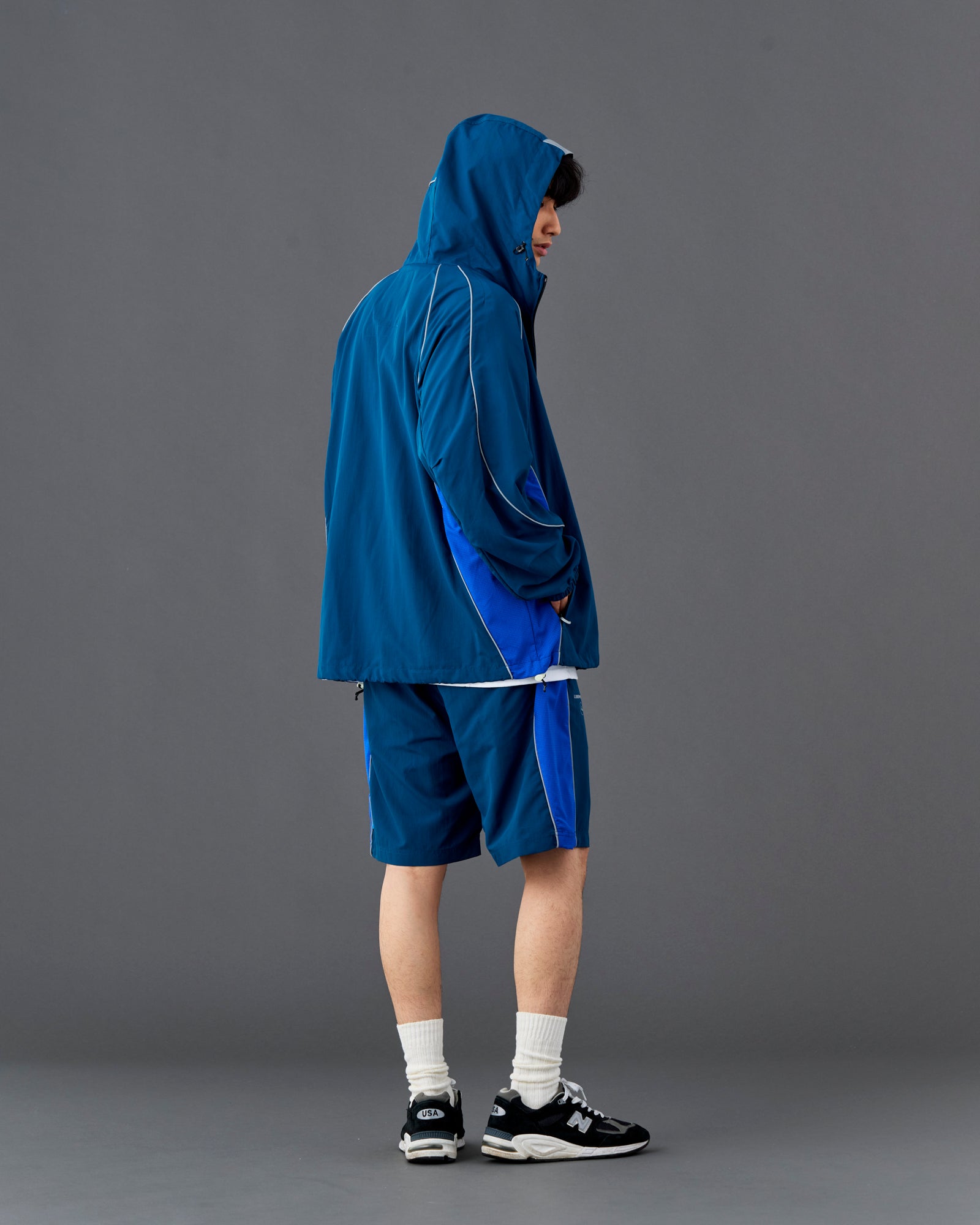 SUPPLEX NYLON ZIP PARKA