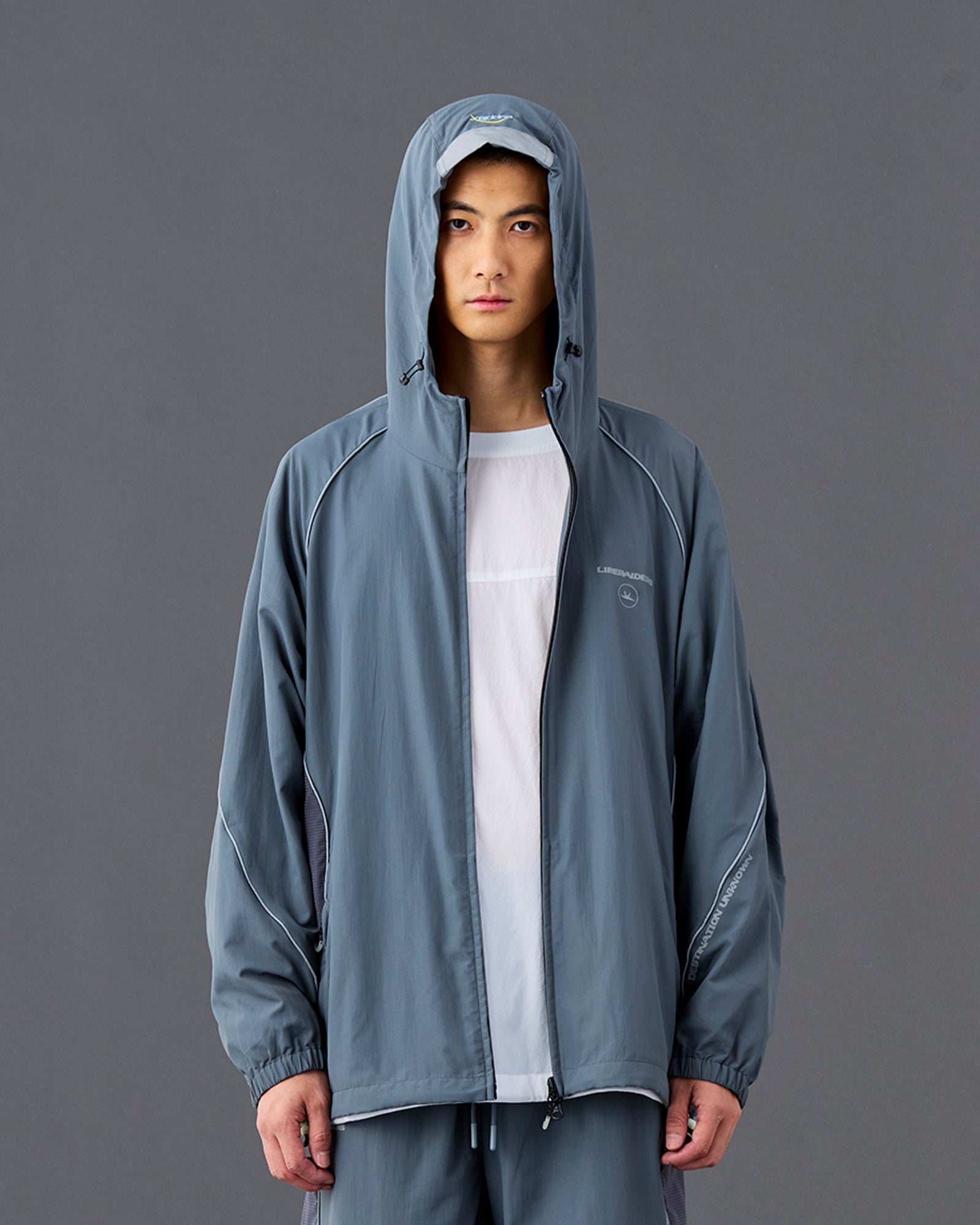 SUPPLEX NYLON ZIP PARKA