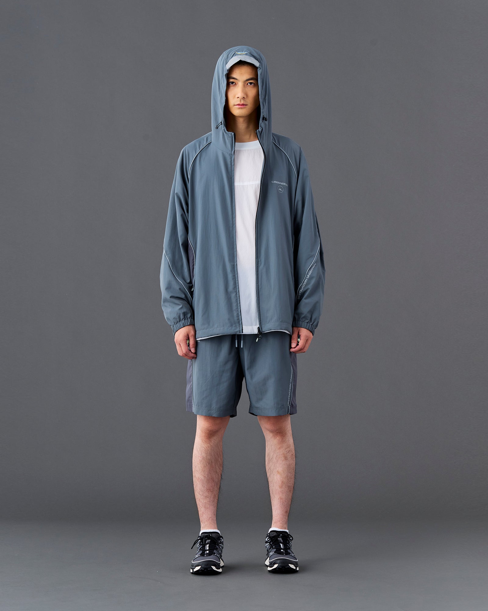 SUPPLEX NYLON ZIP PARKA