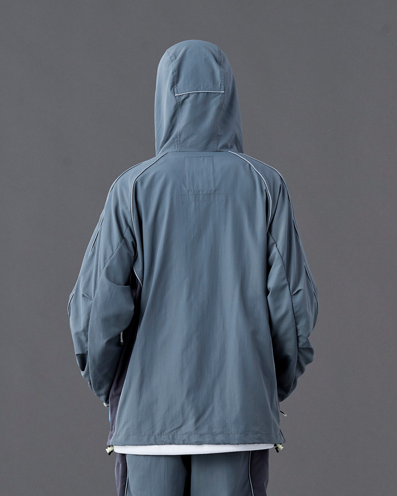 SUPPLEX NYLON ZIP PARKA
