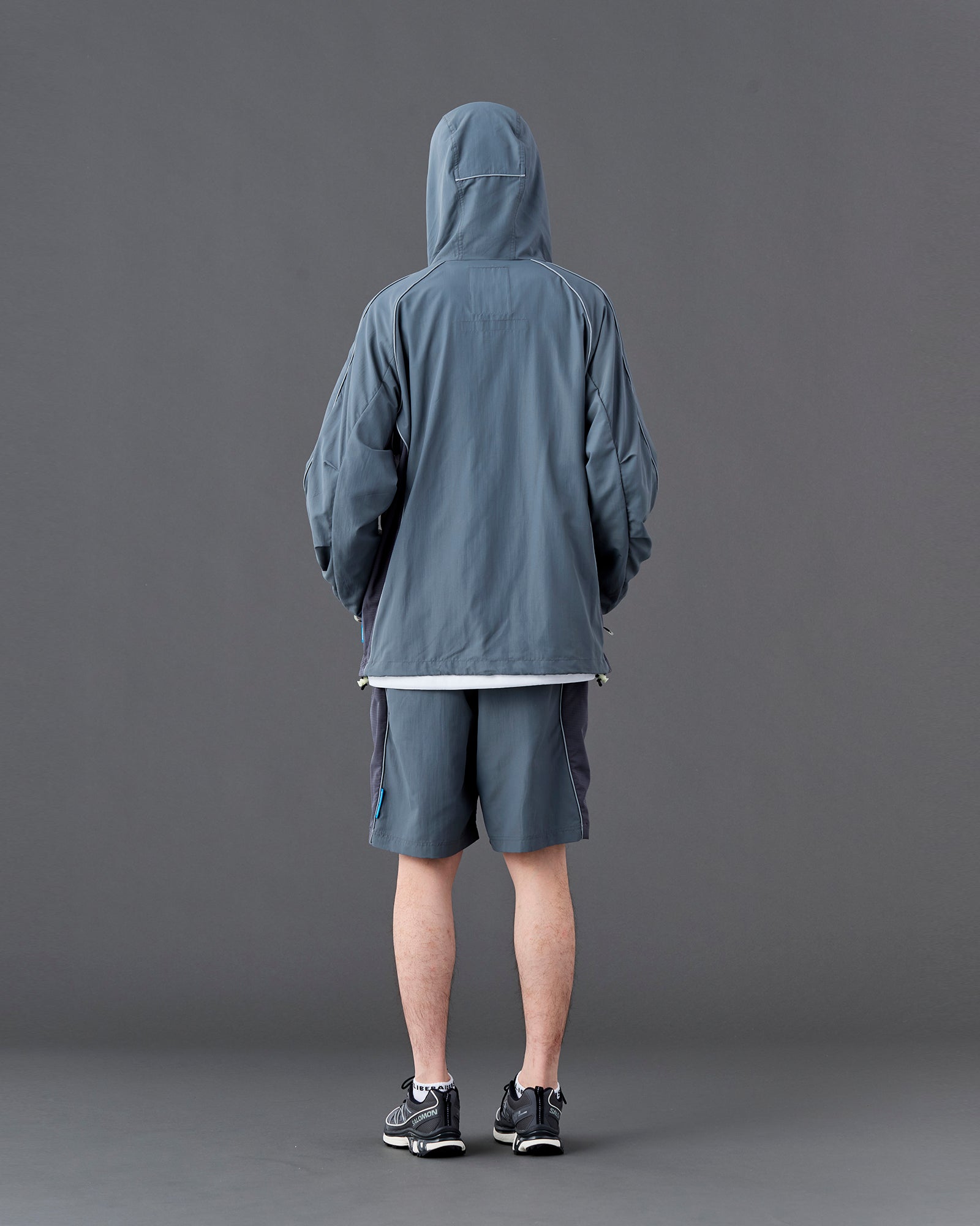 SUPPLEX NYLON ZIP PARKA
