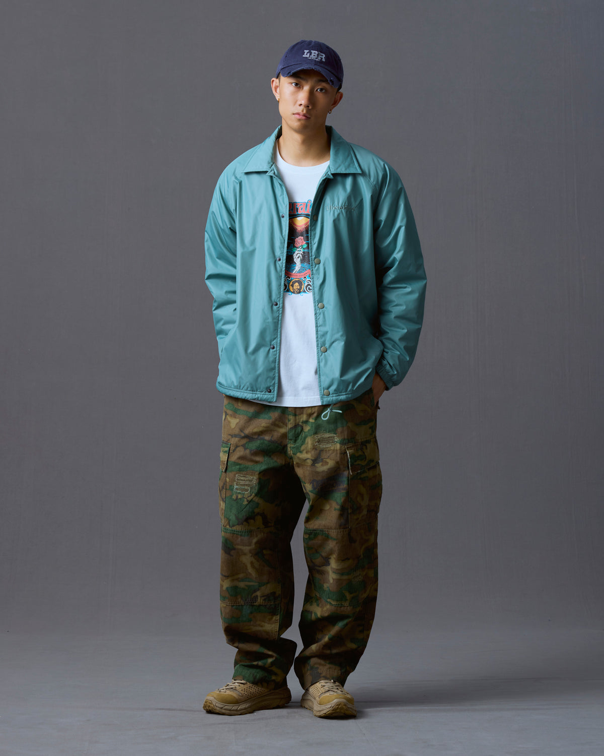 FLEECE LINER COACH JACKET