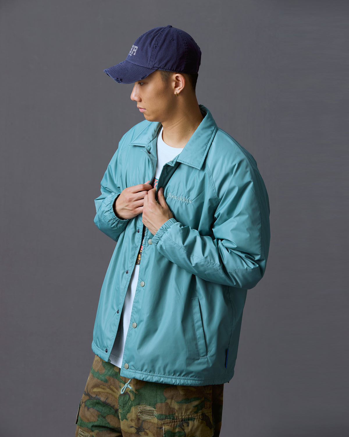 FLEECE LINER COACH JACKET