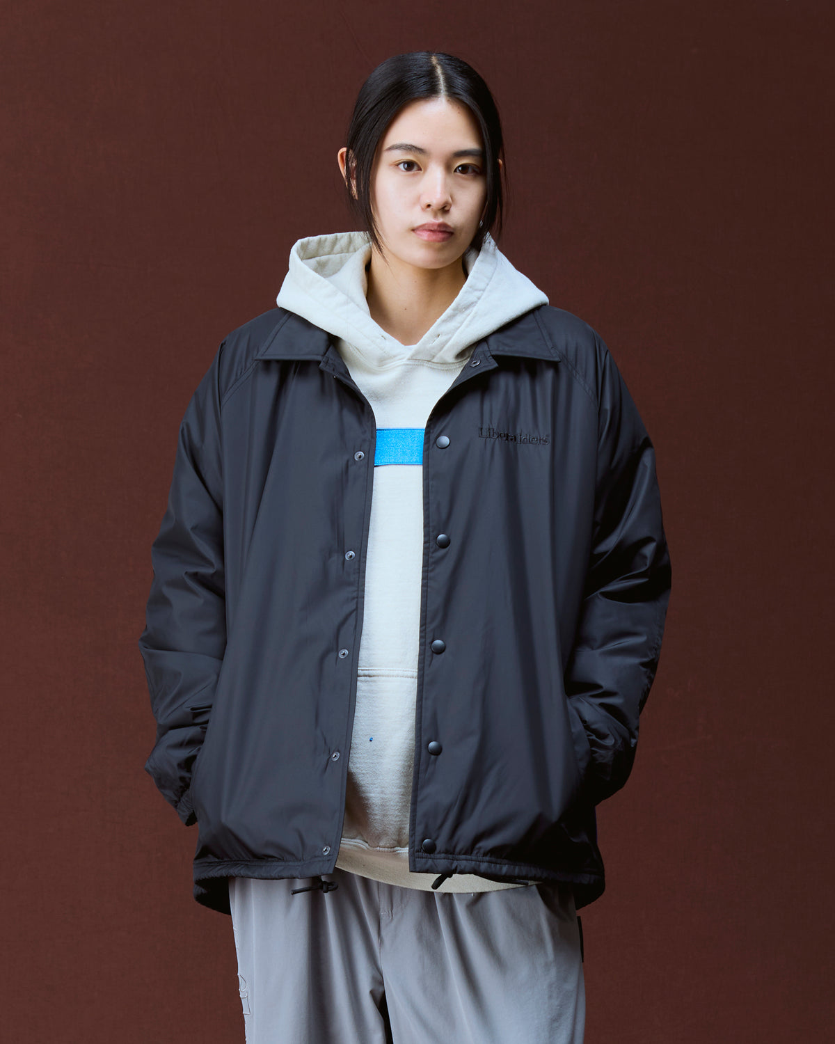 FLEECE LINER COACH JACKET