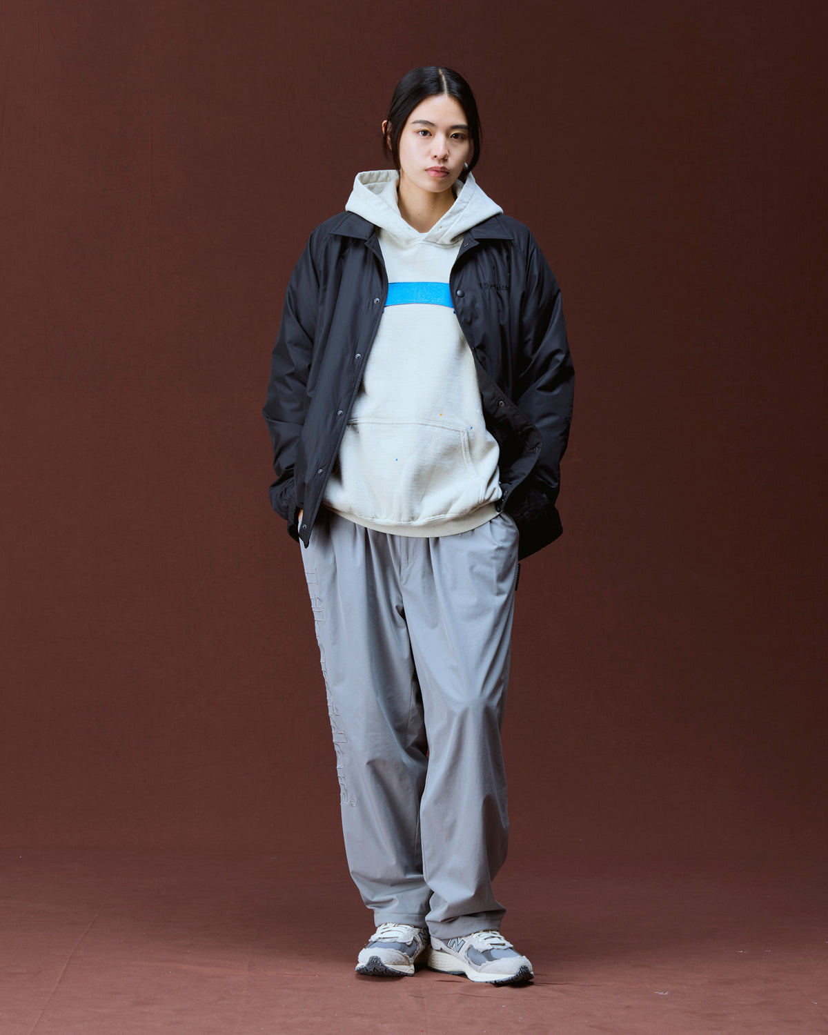 FLEECE LINER COACH JACKET