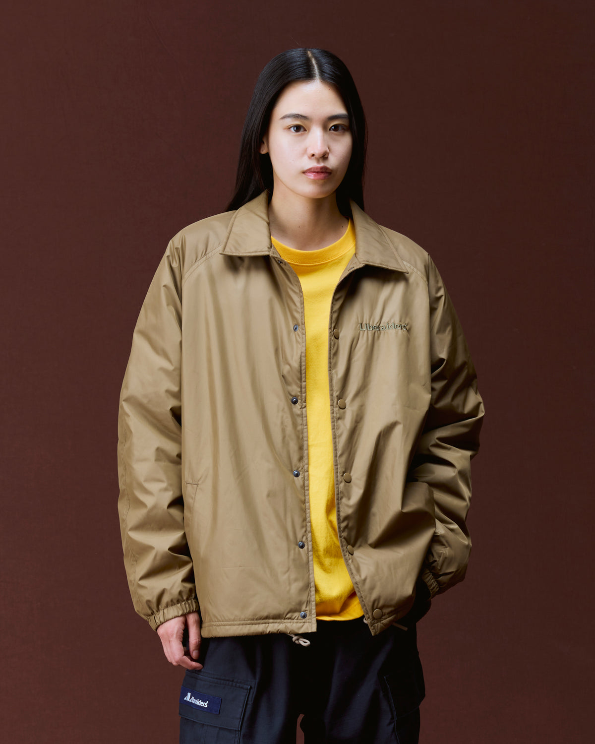FLEECE LINER COACH JACKET