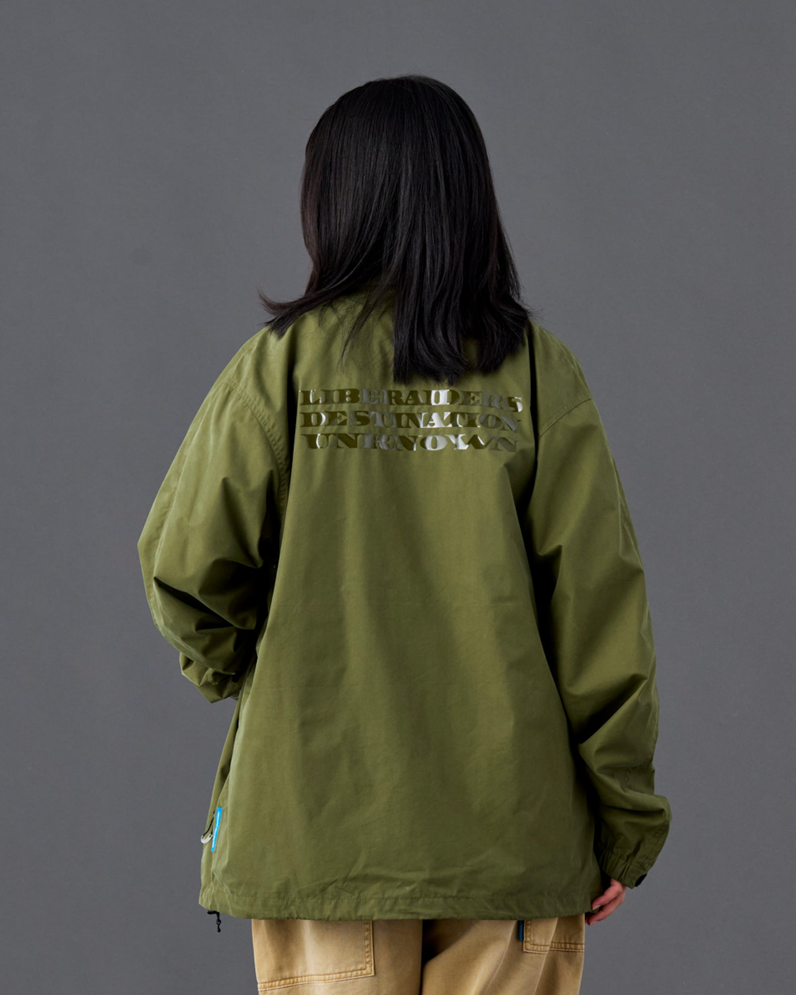 TONAL PRINT COACH JACKET