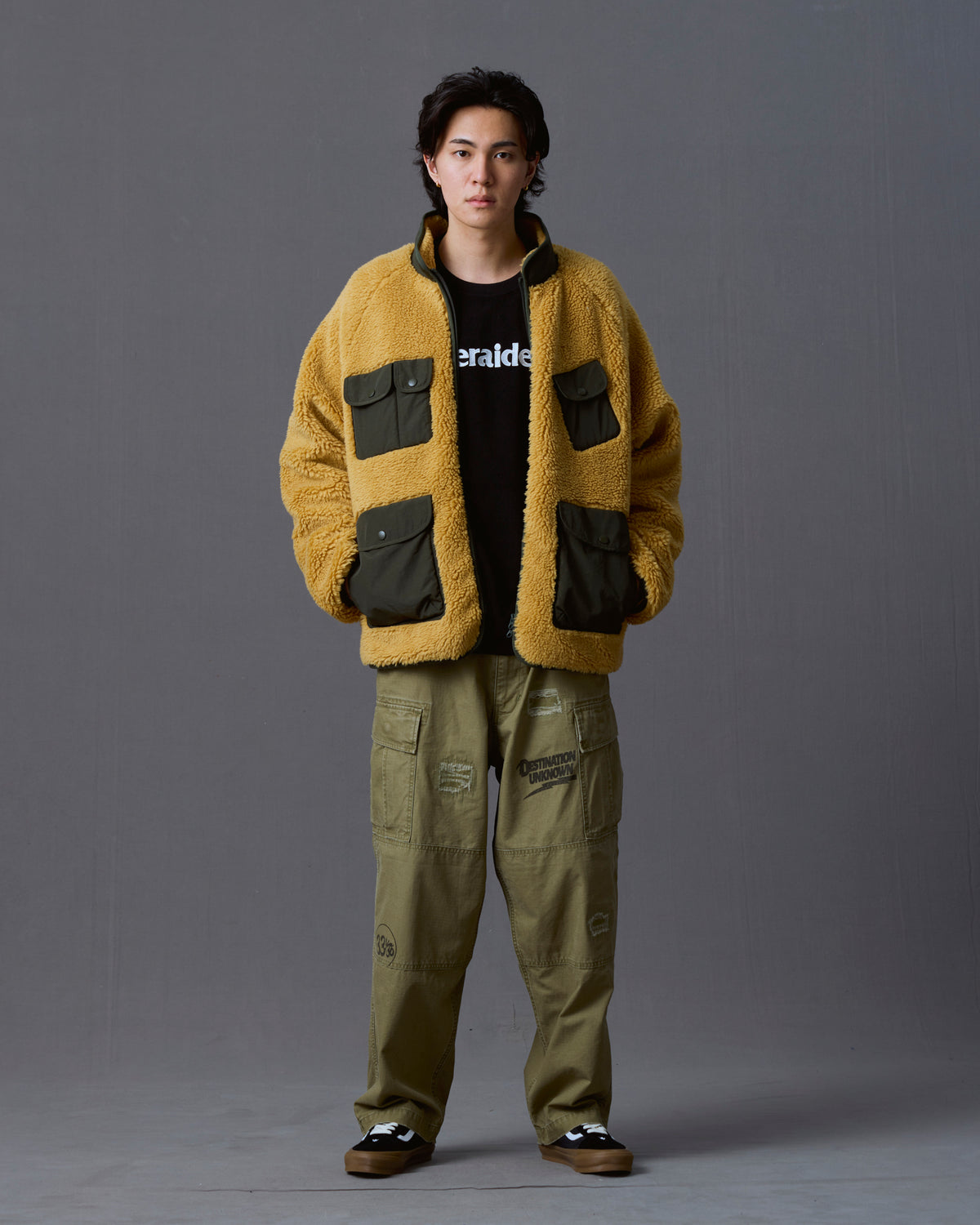 UTILITY PILE FLEECE ZIP JACKET