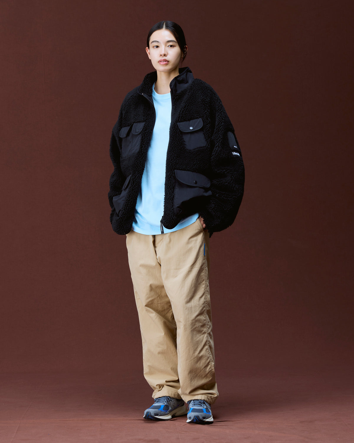UTILITY PILE FLEECE ZIP JACKET