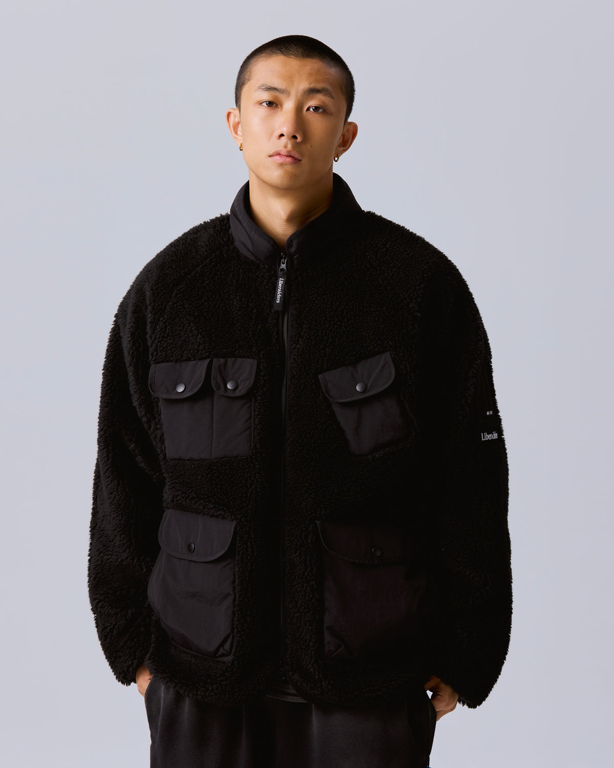 UTILITY PILE FLEECE ZIP JACKET