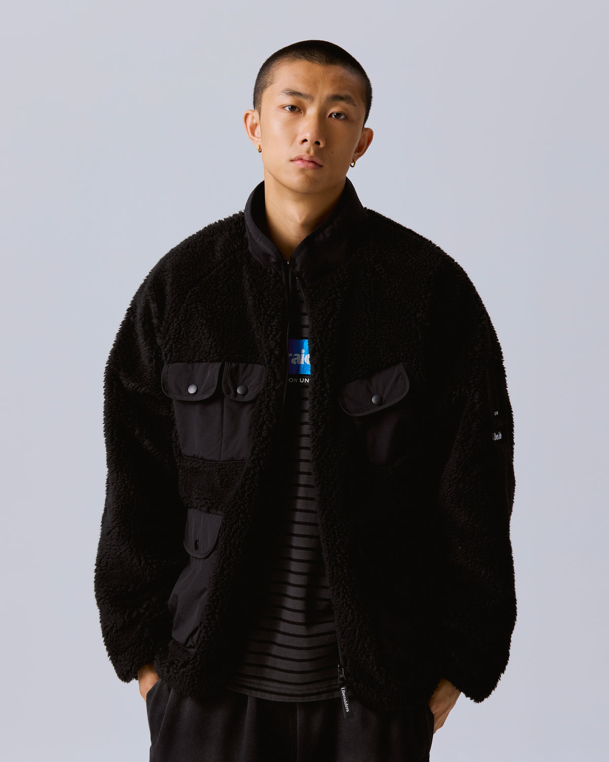 UTILITY PILE FLEECE ZIP JACKET