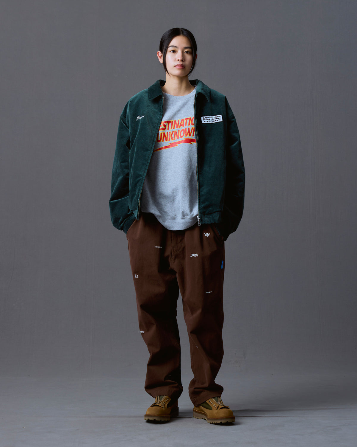 CORDUROY ZIP JACKET