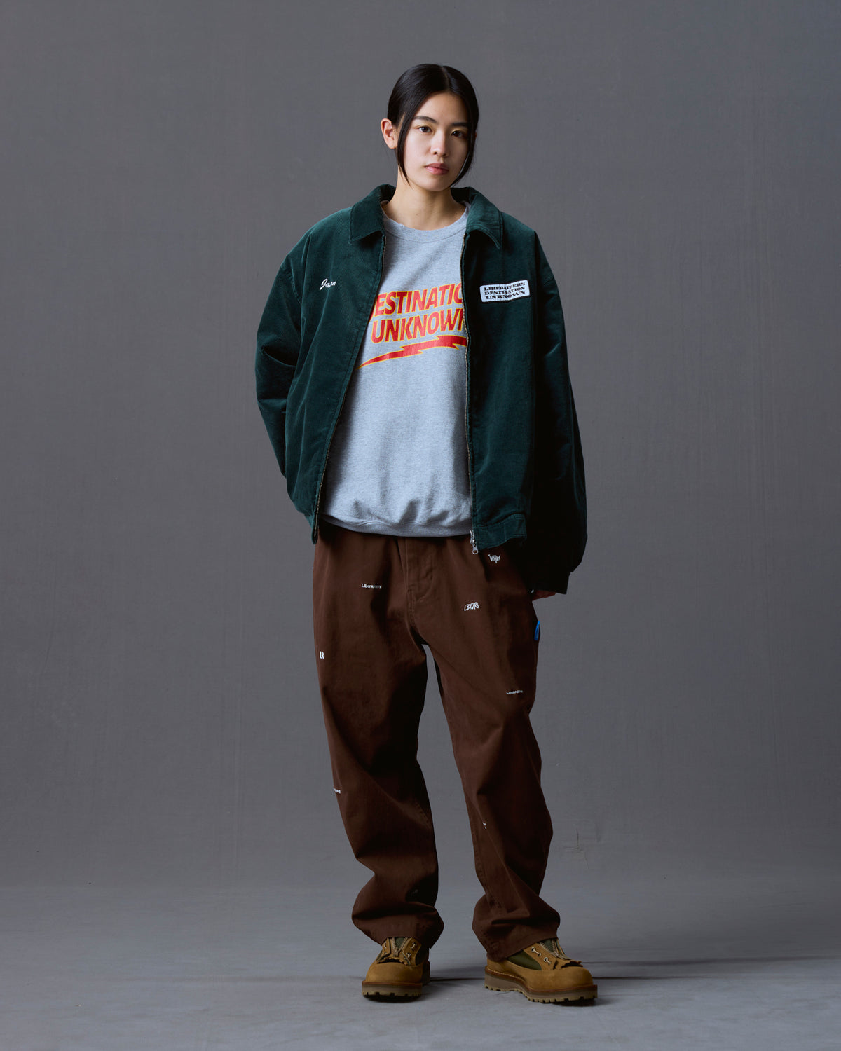 CORDUROY ZIP JACKET