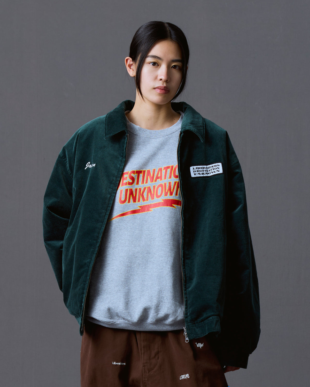 CORDUROY ZIP JACKET