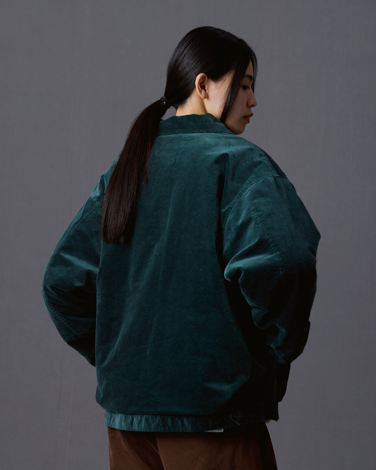 CORDUROY ZIP JACKET