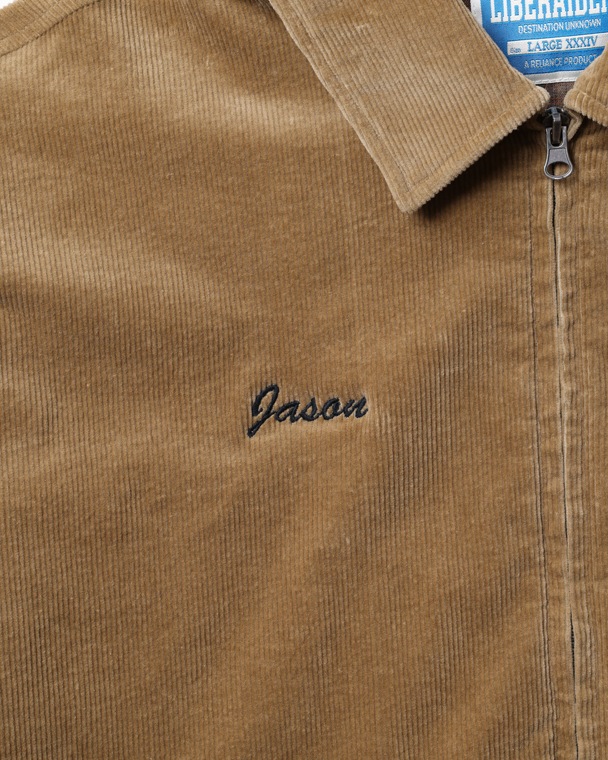 CORDUROY ZIP JACKET
