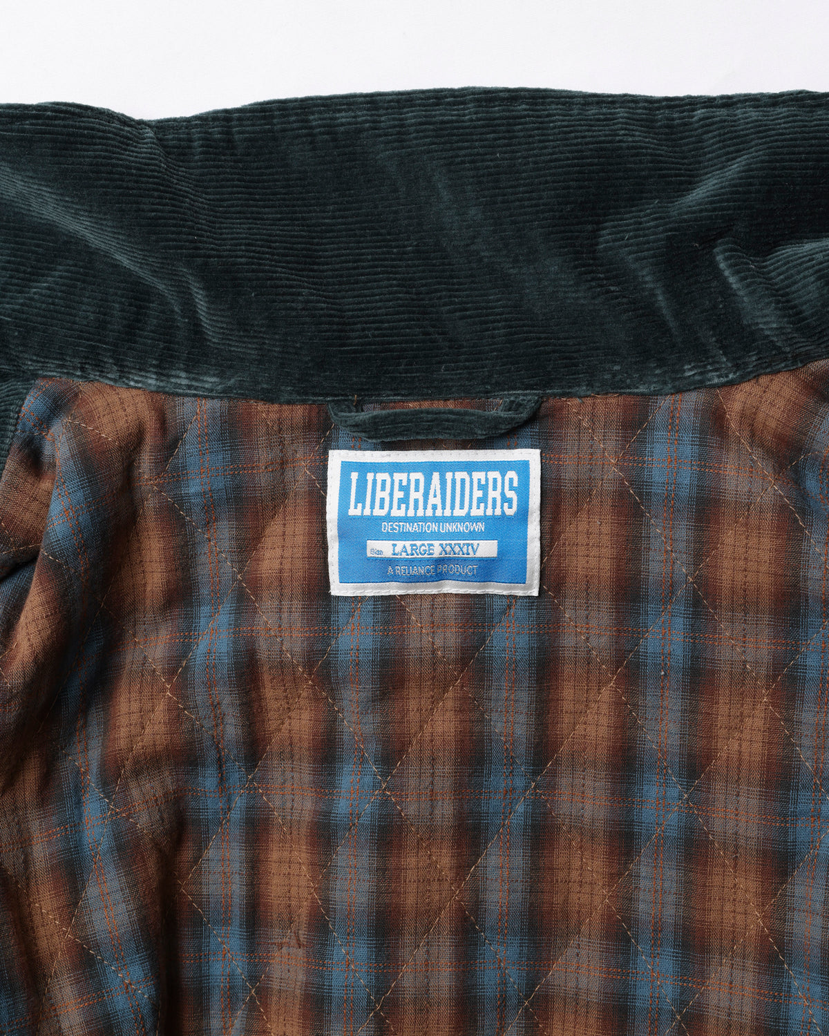 CORDUROY ZIP JACKET