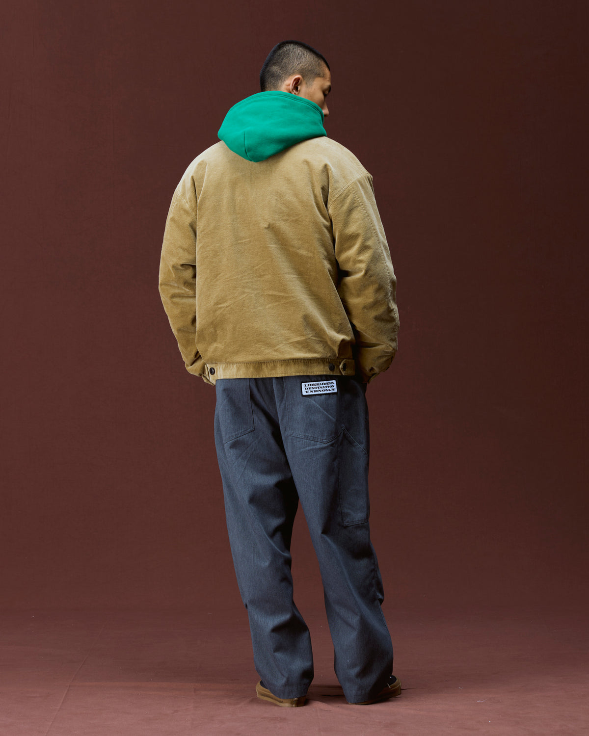 CORDUROY ZIP JACKET