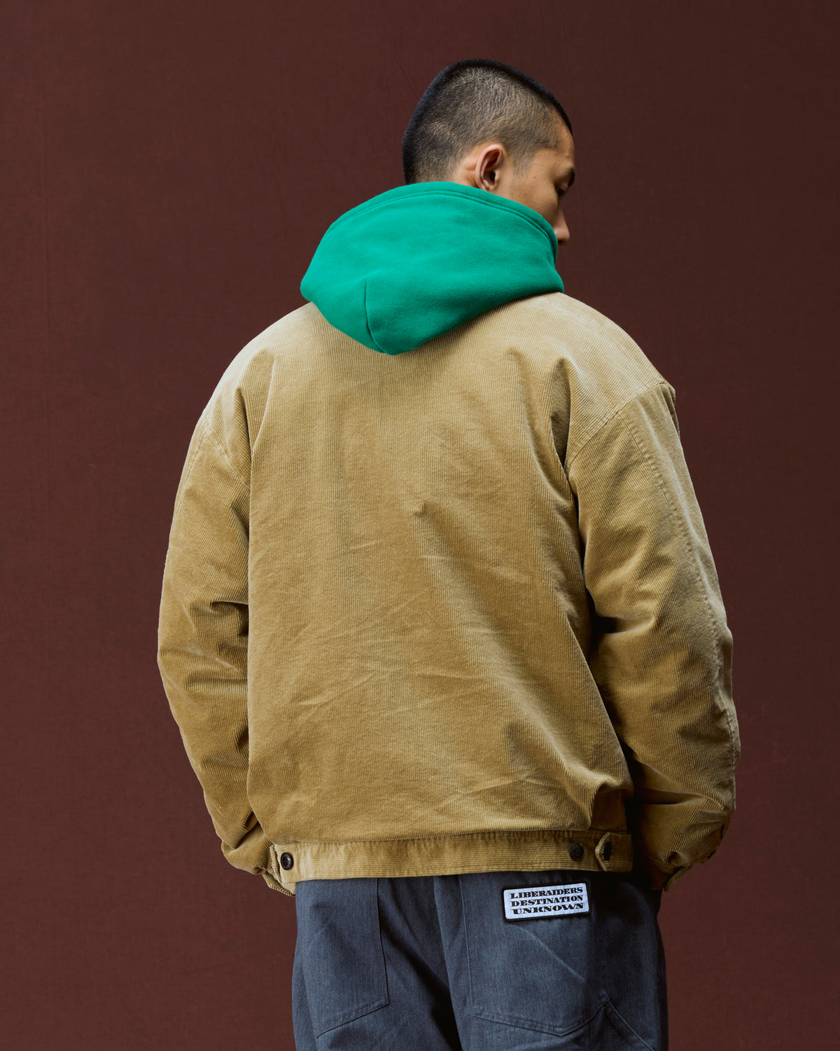 CORDUROY ZIP JACKET
