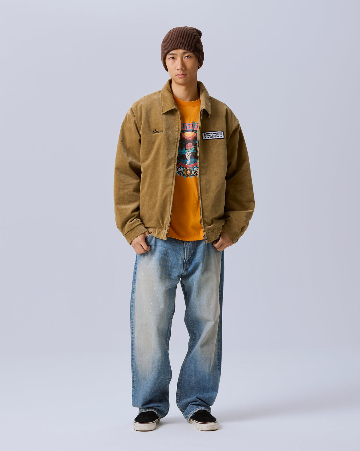CORDUROY ZIP JACKET