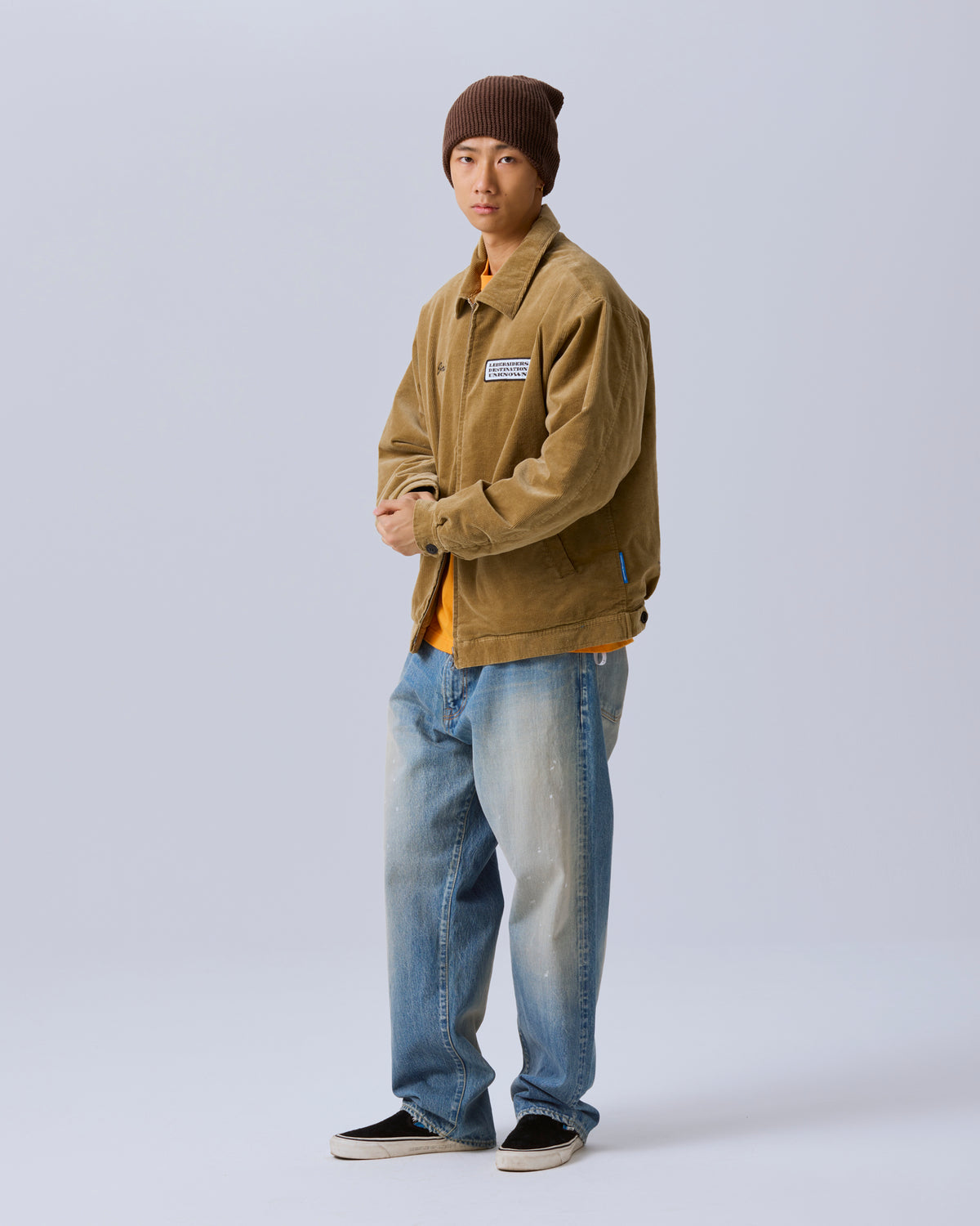 CORDUROY ZIP JACKET