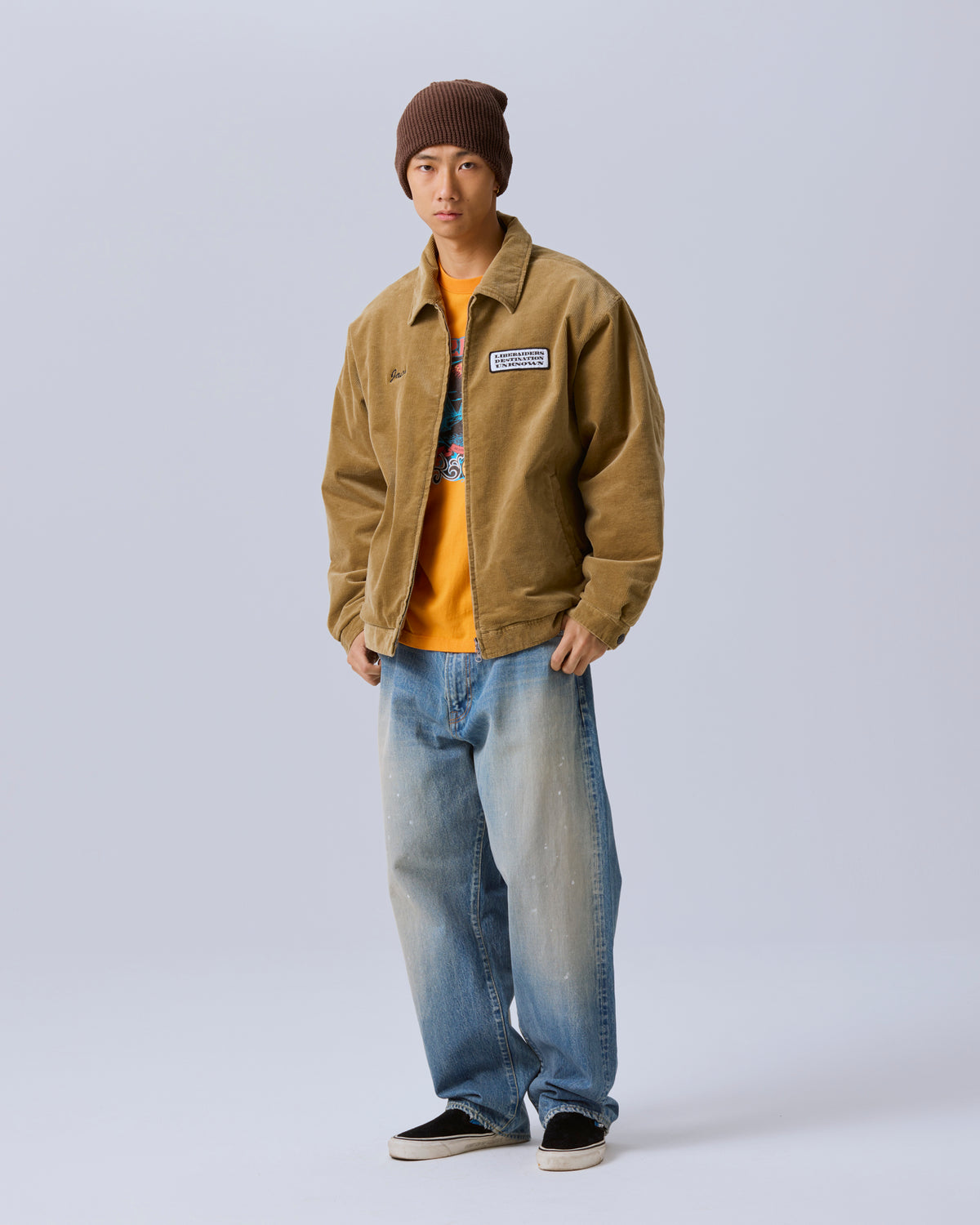 CORDUROY ZIP JACKET