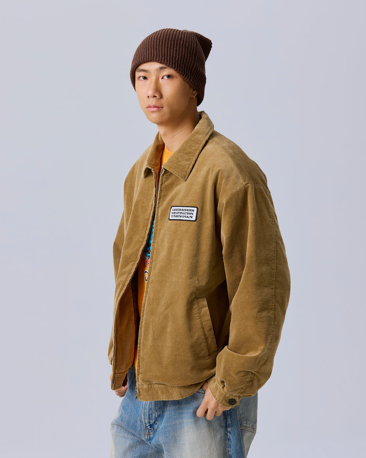 CORDUROY ZIP JACKET