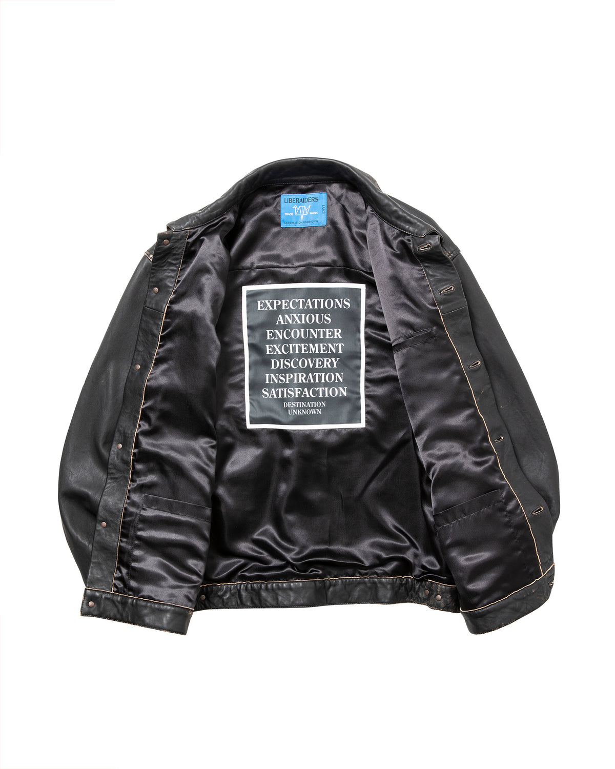 WASHED LEATHER JACKET