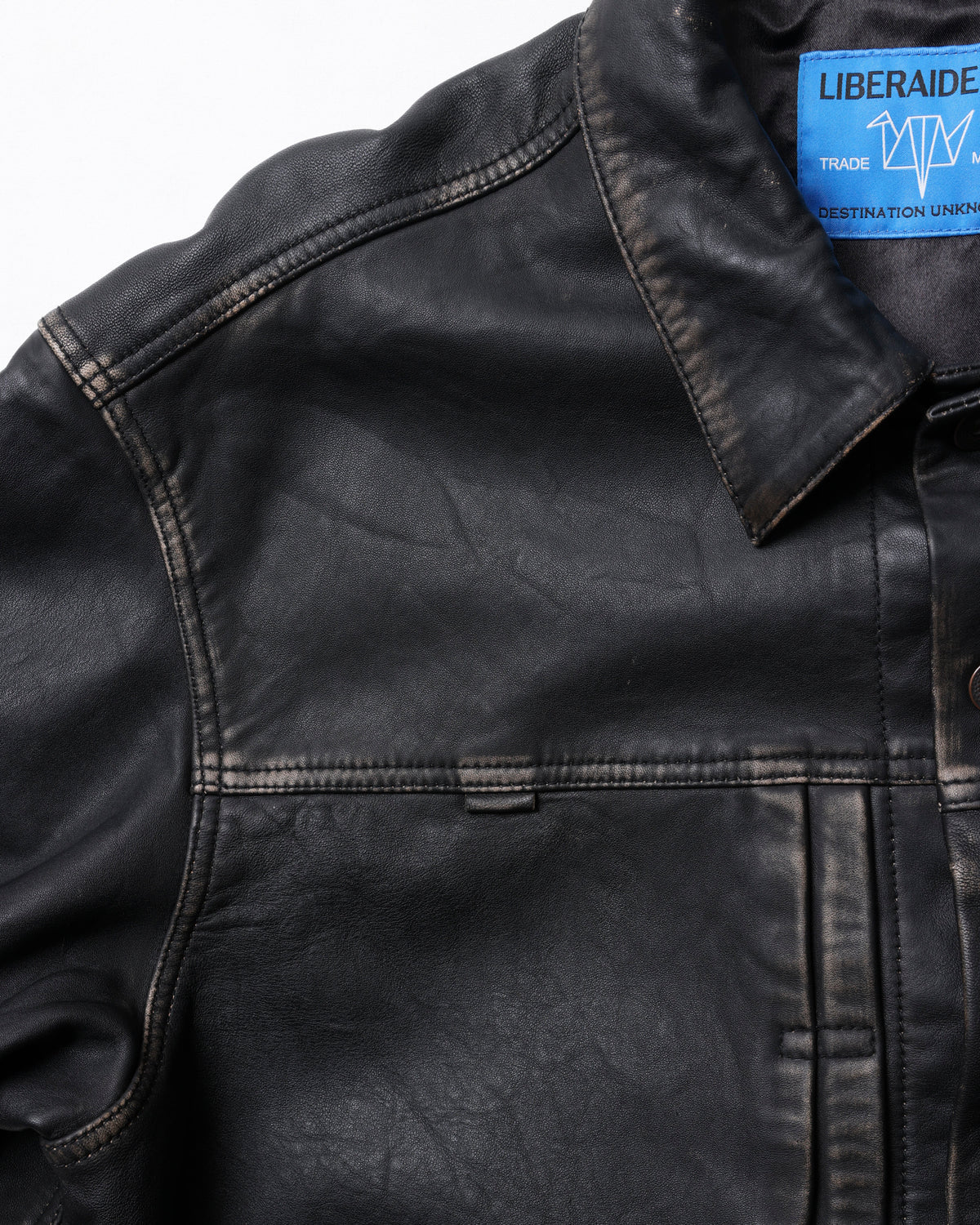 WASHED LEATHER JACKET