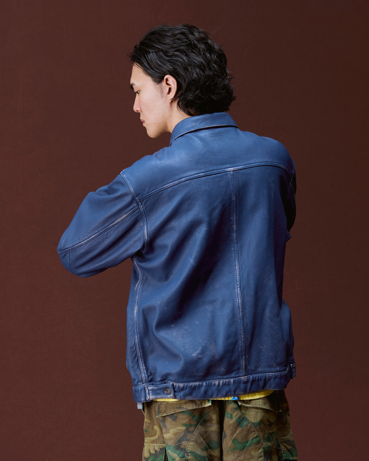 WASHED LEATHER JACKET
