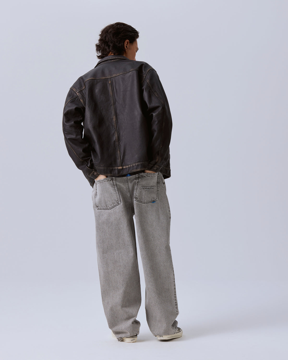 WASHED LEATHER JACKET