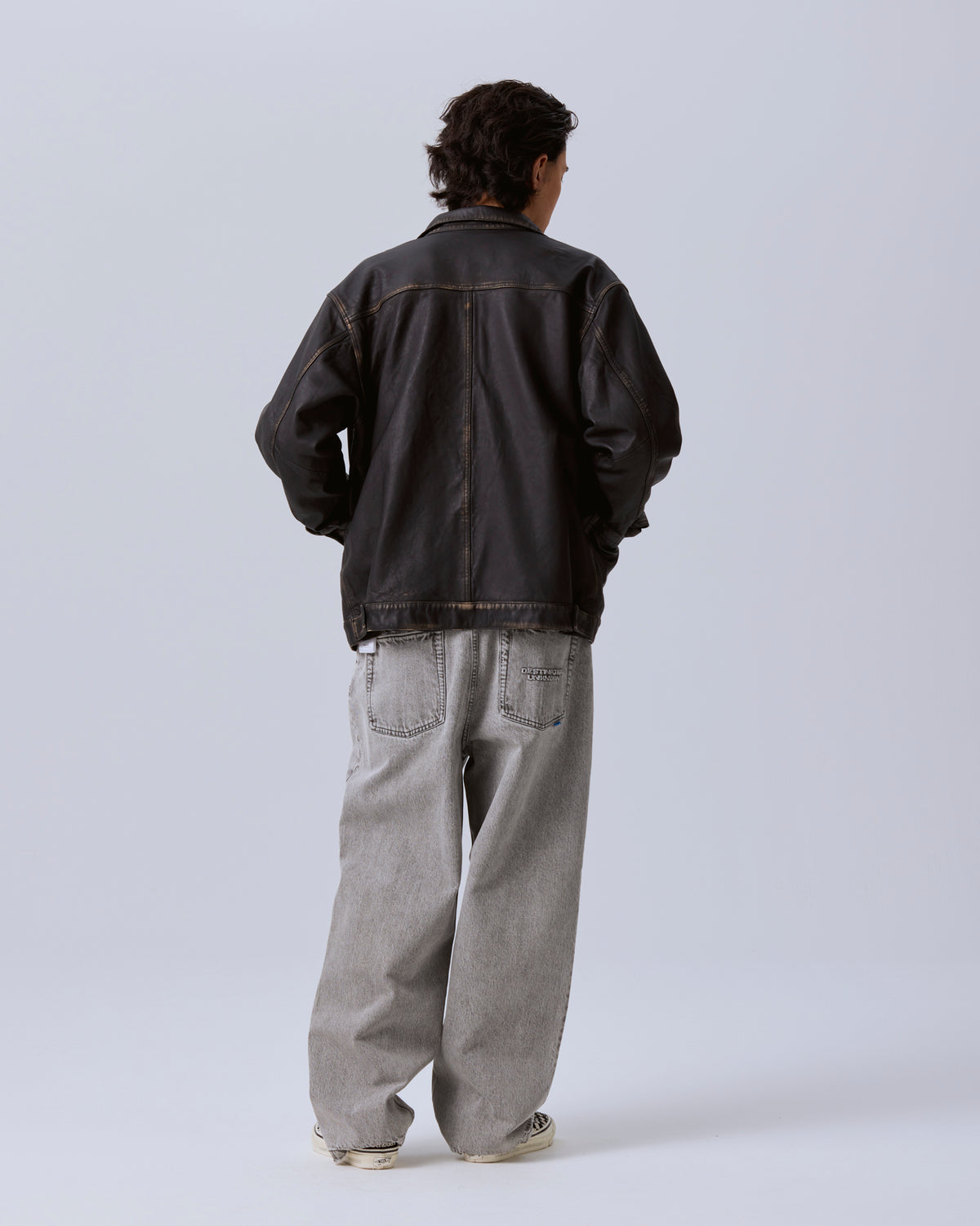 WASHED LEATHER JACKET