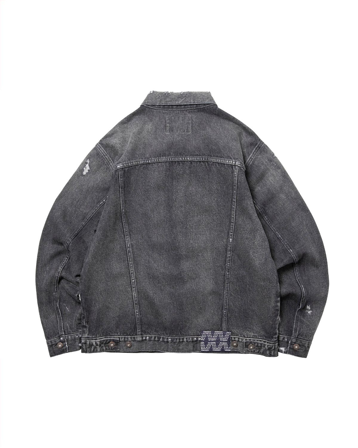 DAMAGED DENIM TRUCKER JACKET