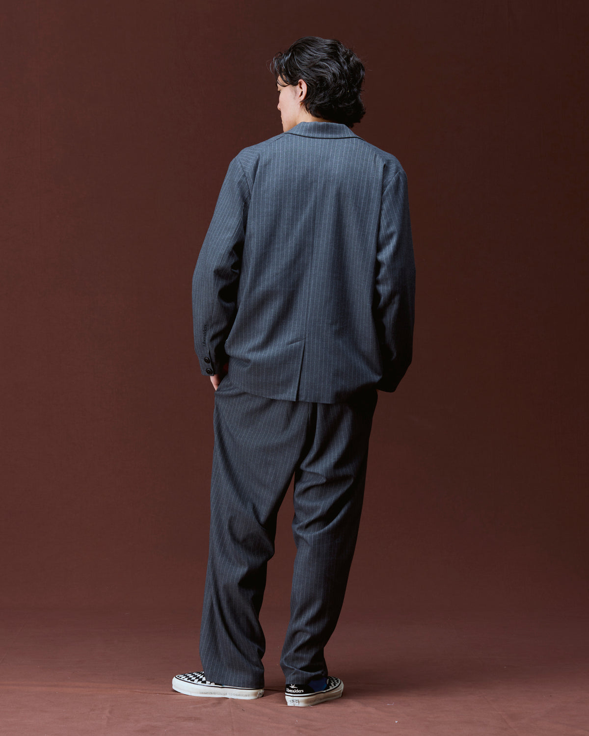 LOOSE FIT 3-BUTTON JACKET