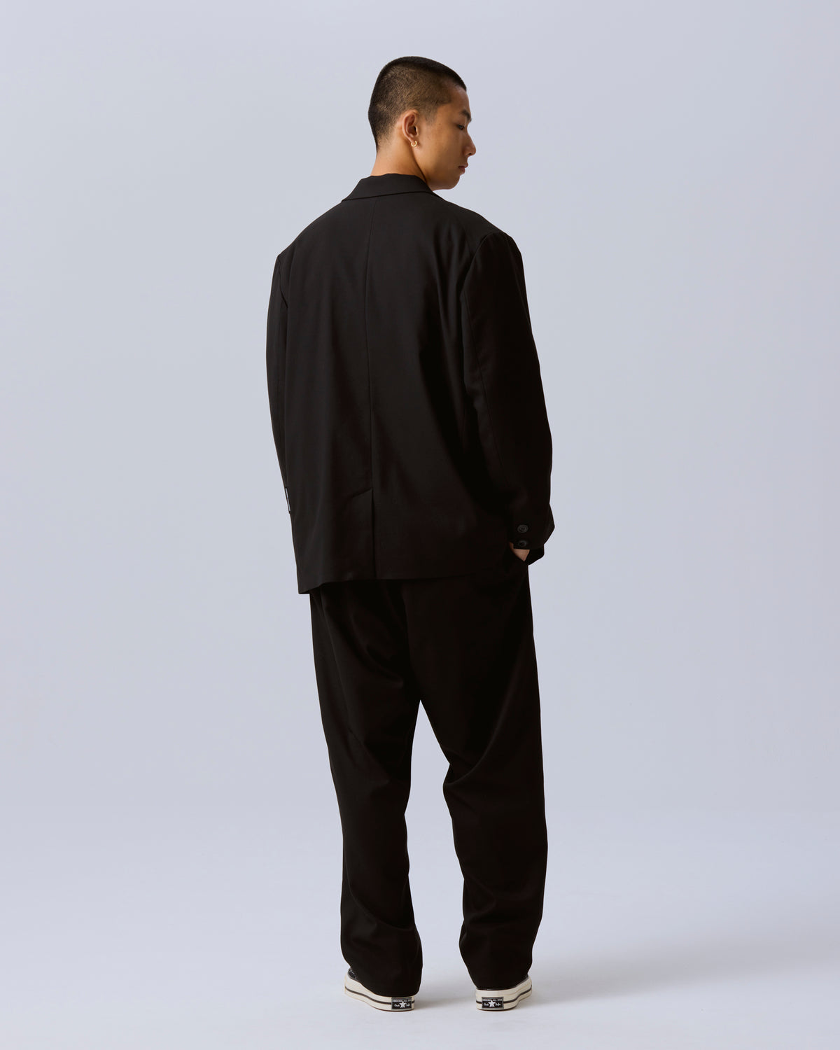 LOOSE FIT 3-BUTTON JACKET