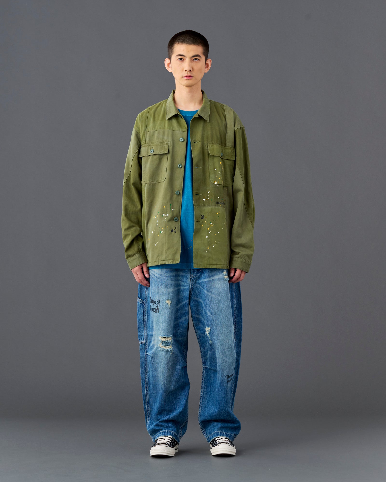 PATCHWORK BDU SHIRT