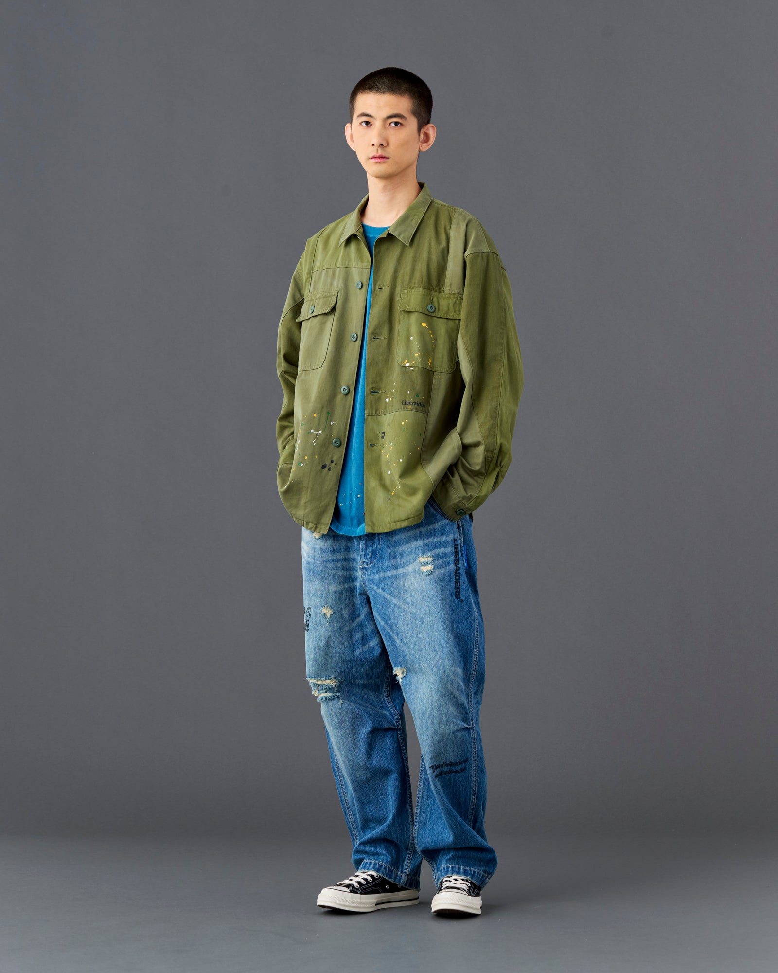 PATCHWORK BDU SHIRT