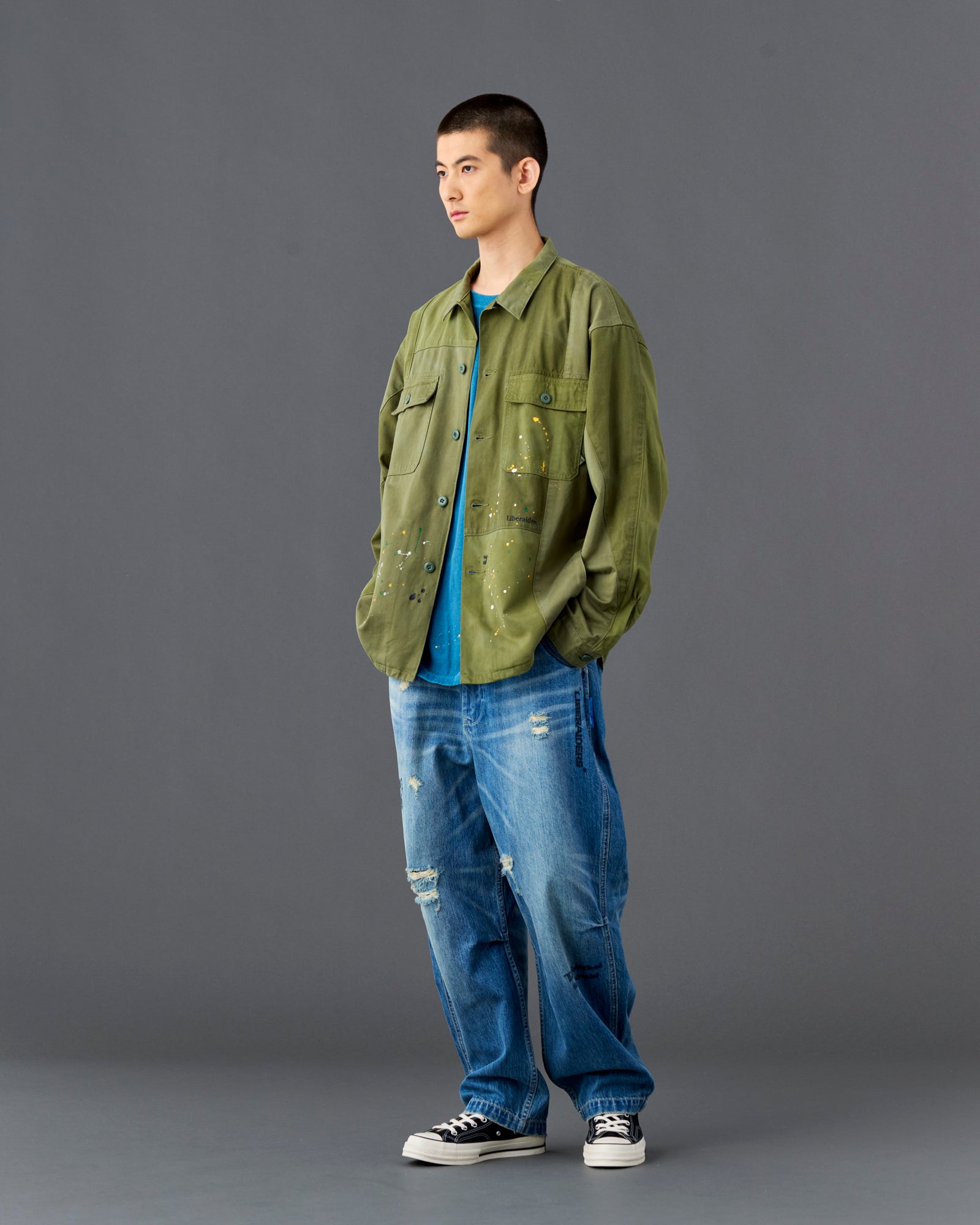 PATCHWORK BDU SHIRT