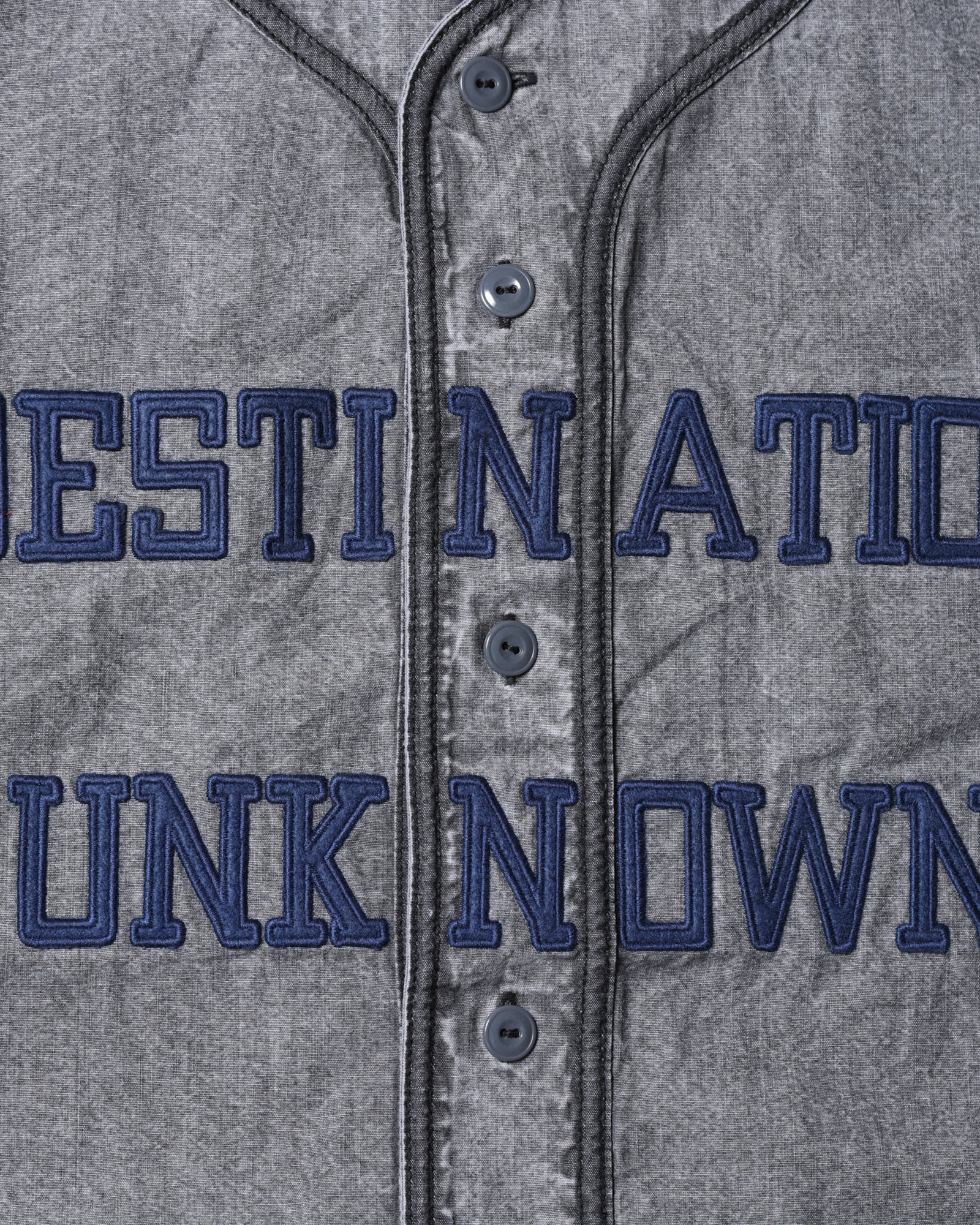 CHAMBRAY BASEBALL SHIRT