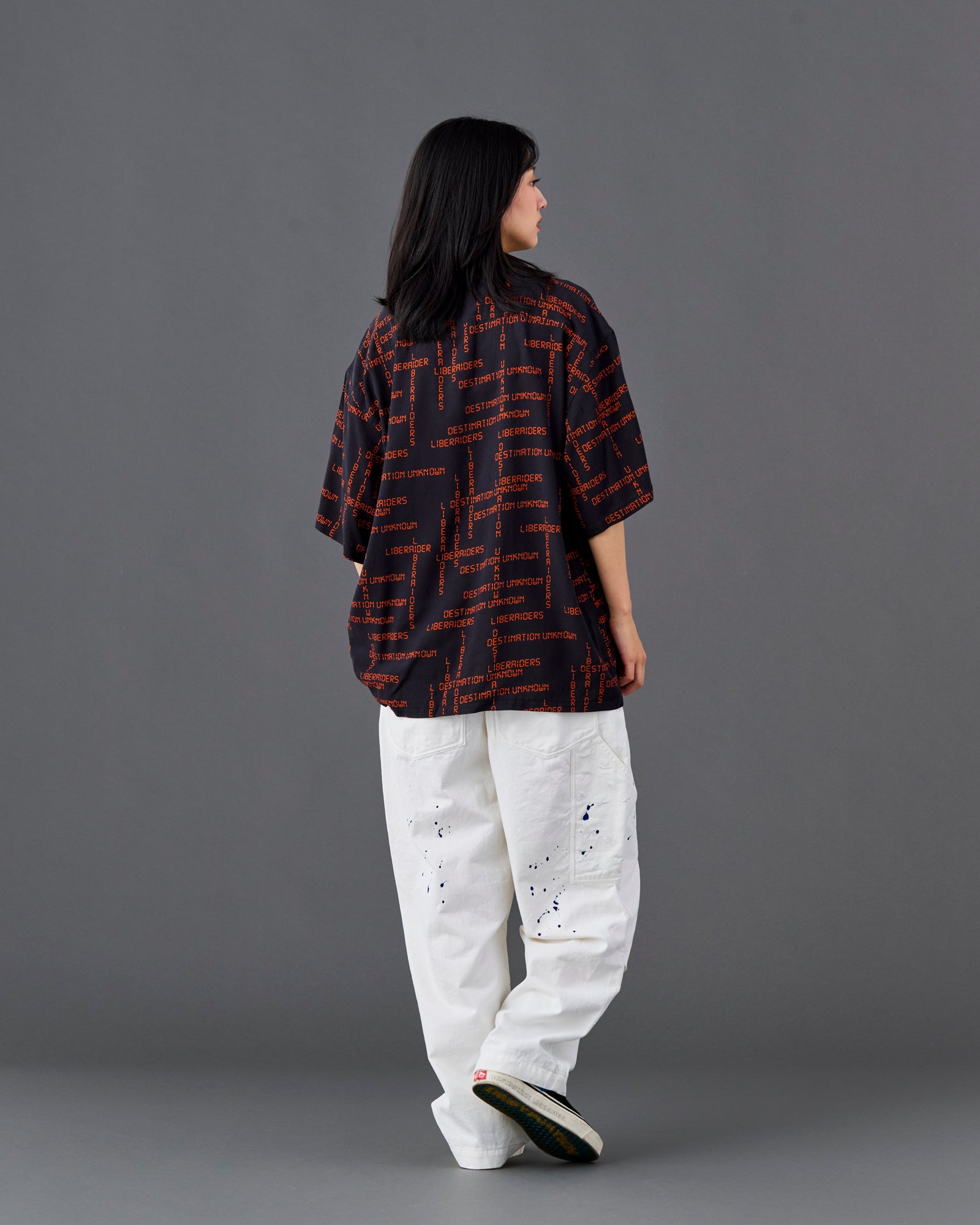 DIGITAL LOGO RAYON S/S SHIRT