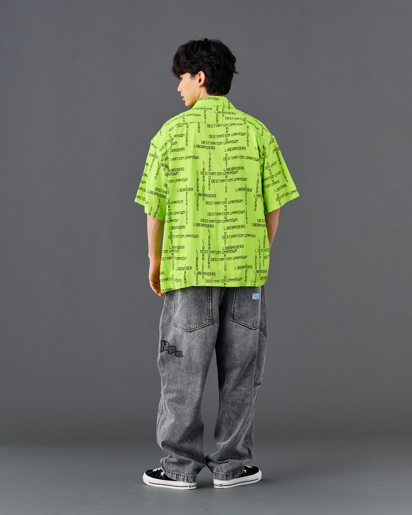 DIGITAL LOGO RAYON S/S SHIRT