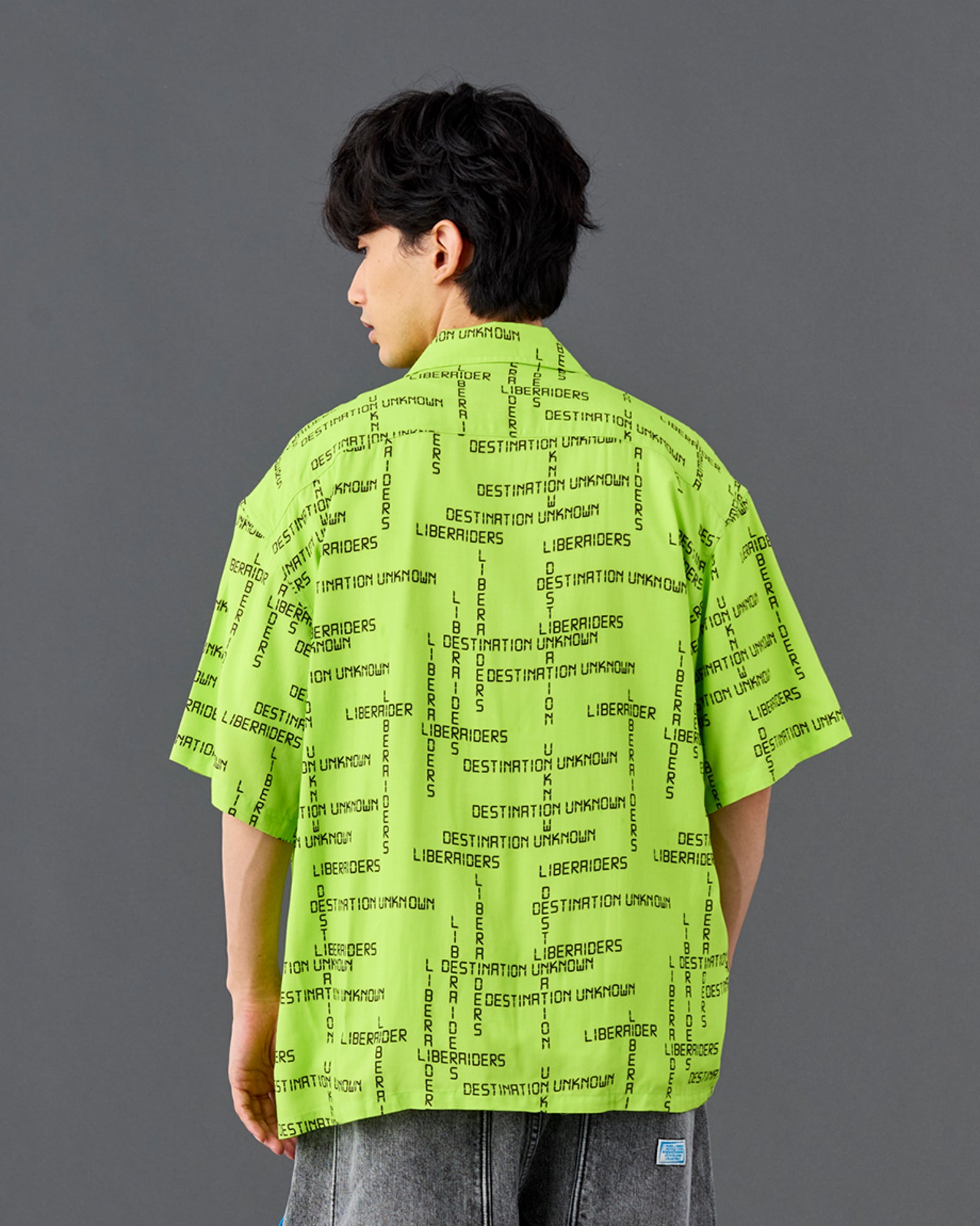 DIGITAL LOGO RAYON S/S SHIRT