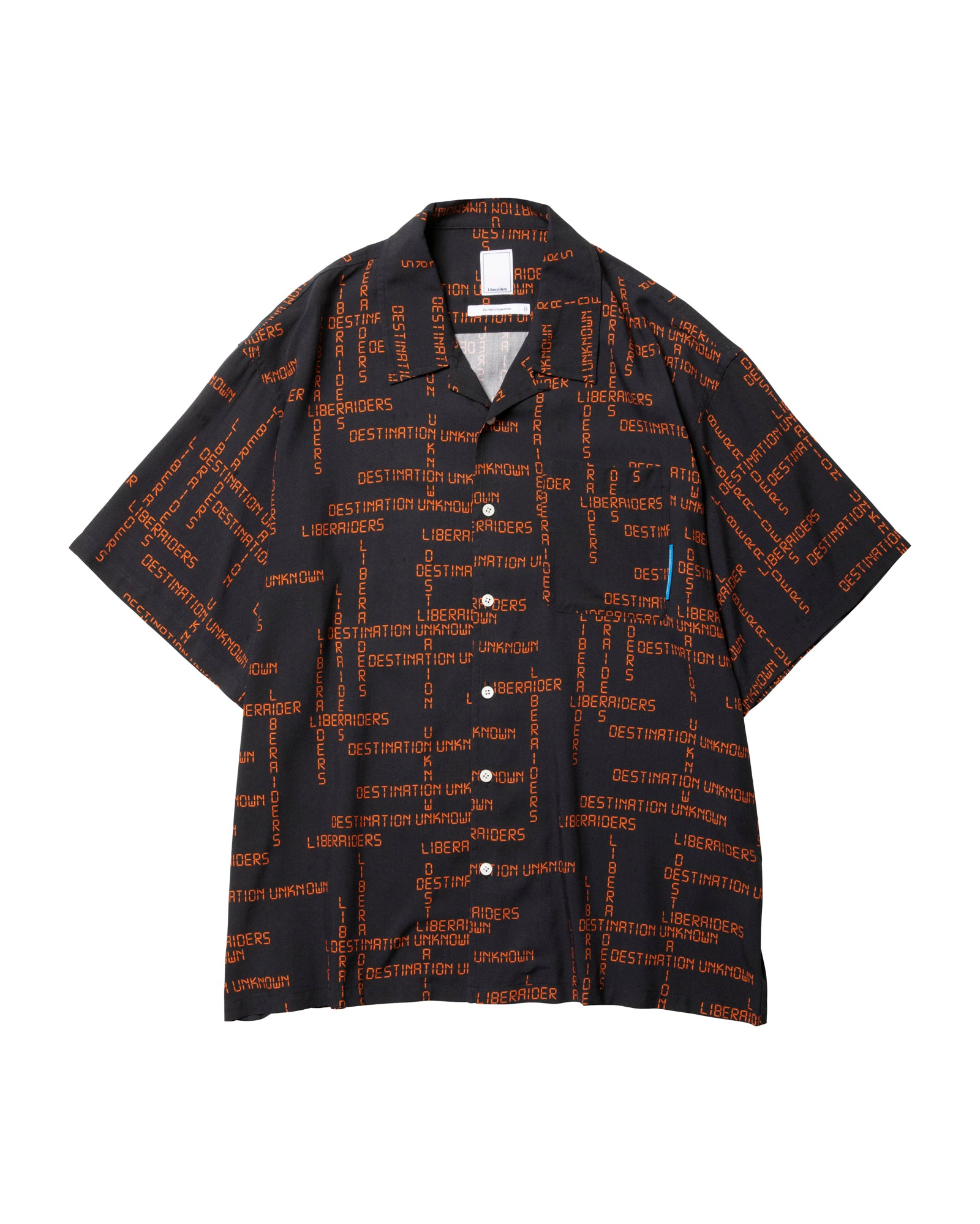 DIGITAL LOGO RAYON S/S SHIRT