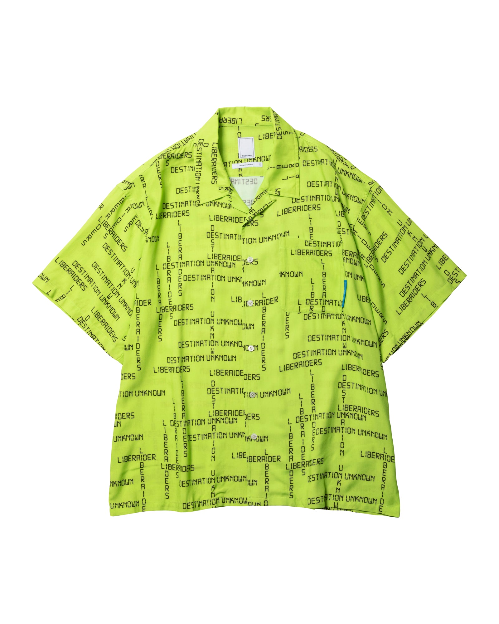 DIGITAL LOGO RAYON S/S SHIRT