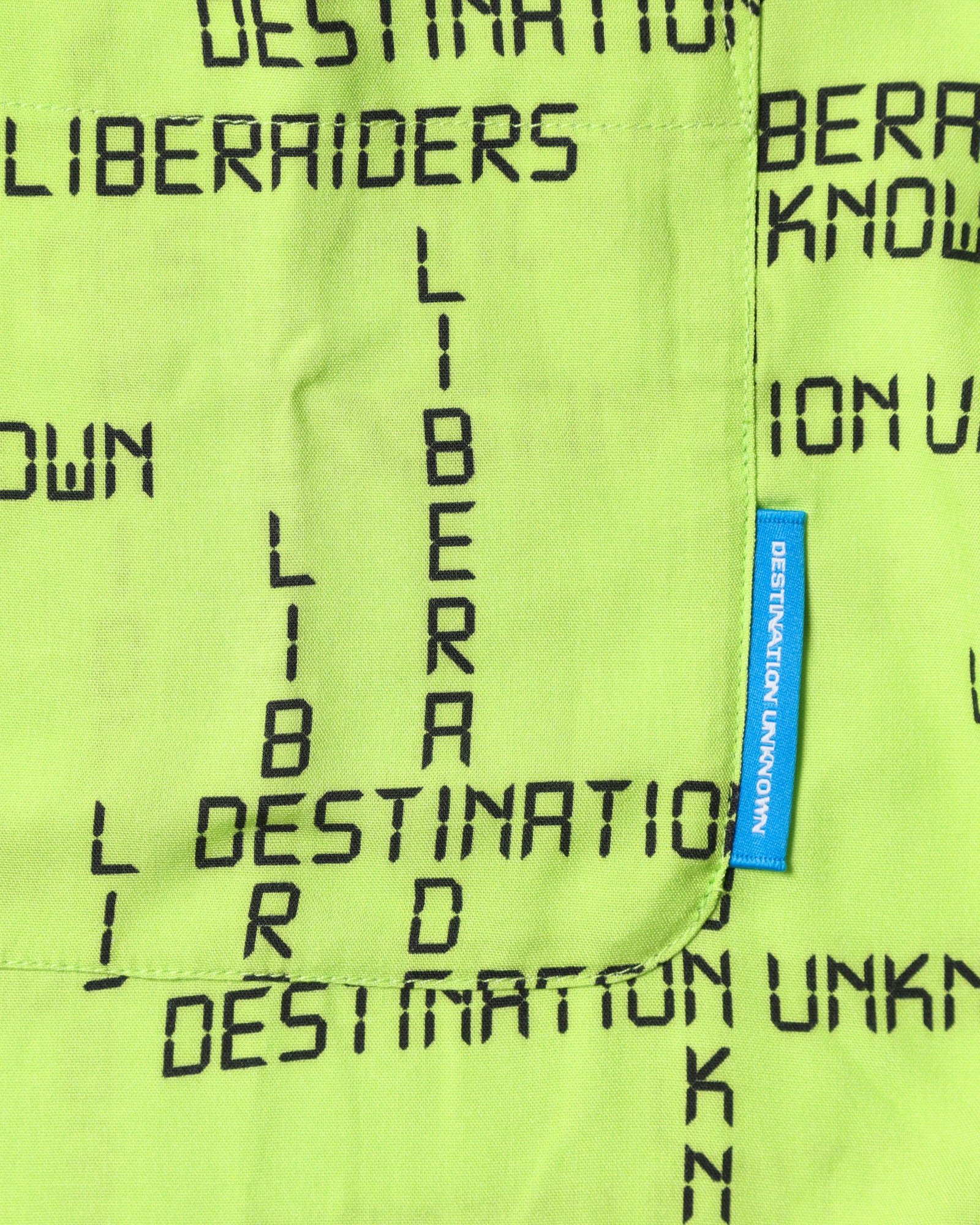 DIGITAL LOGO RAYON S/S SHIRT