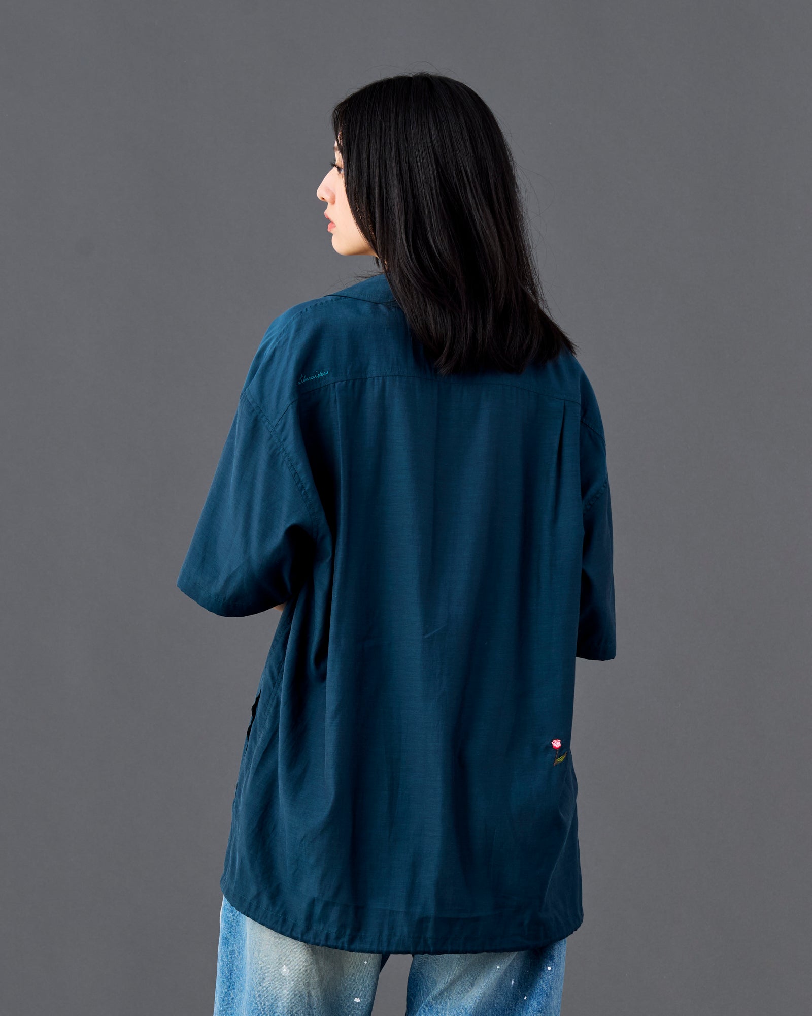 COTTON RAYON S/S SHIRT