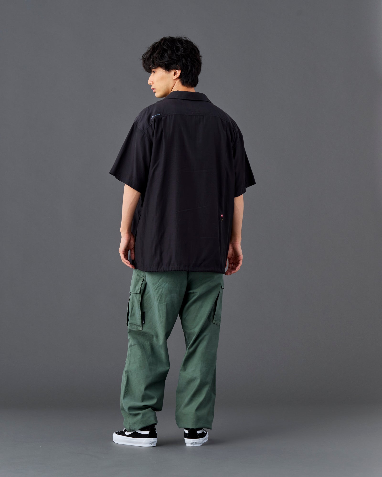 COTTON RAYON S/S SHIRT
