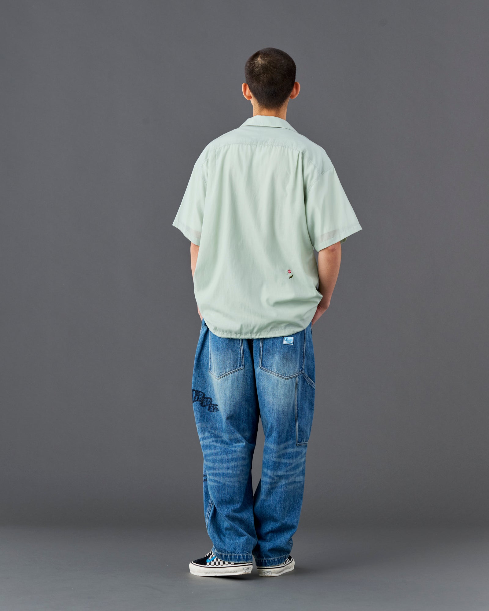 COTTON RAYON S/S SHIRT