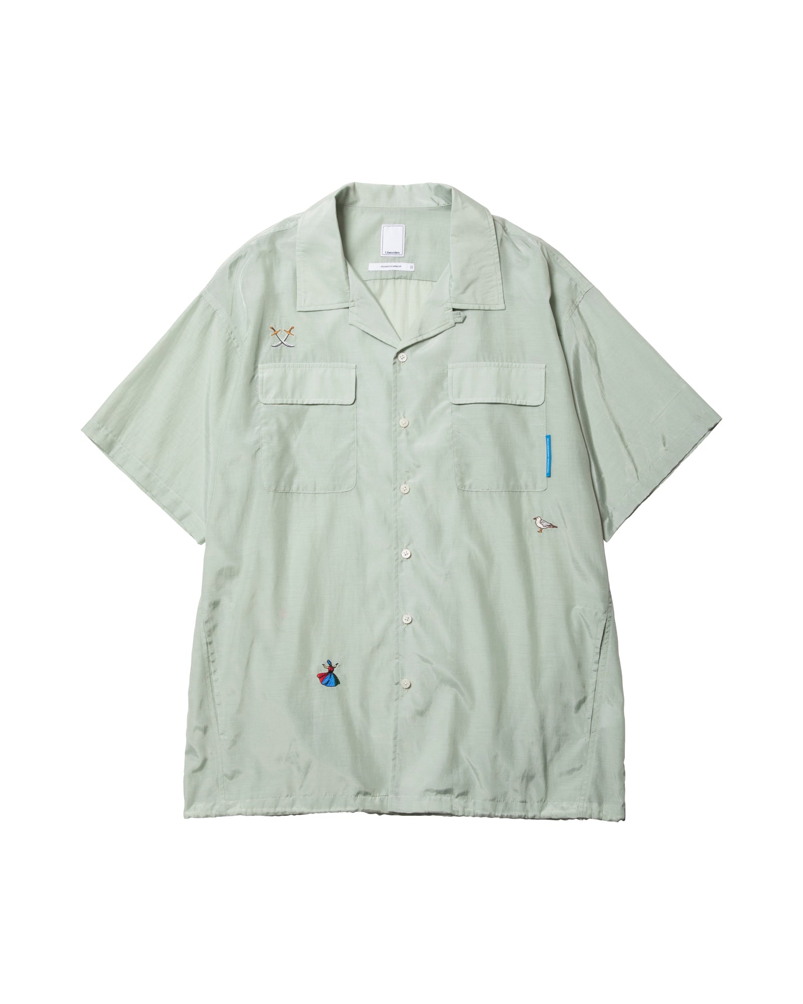 COTTON RAYON S/S SHIRT
