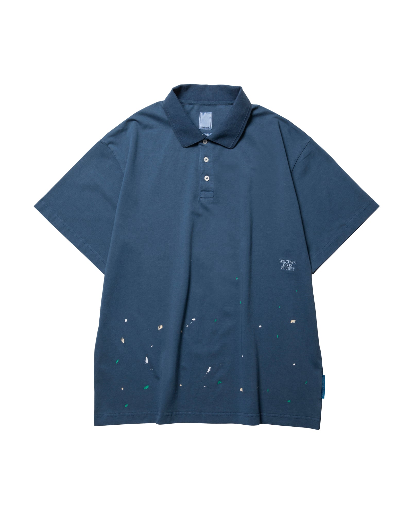 PIGMENT DYED POLO SHIRT
